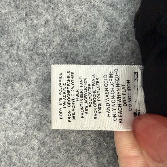 This & That Sweater Sz Large Artsy Boho Floral Crochet Colorblock Pullover Tunic - Picture 13 of 13